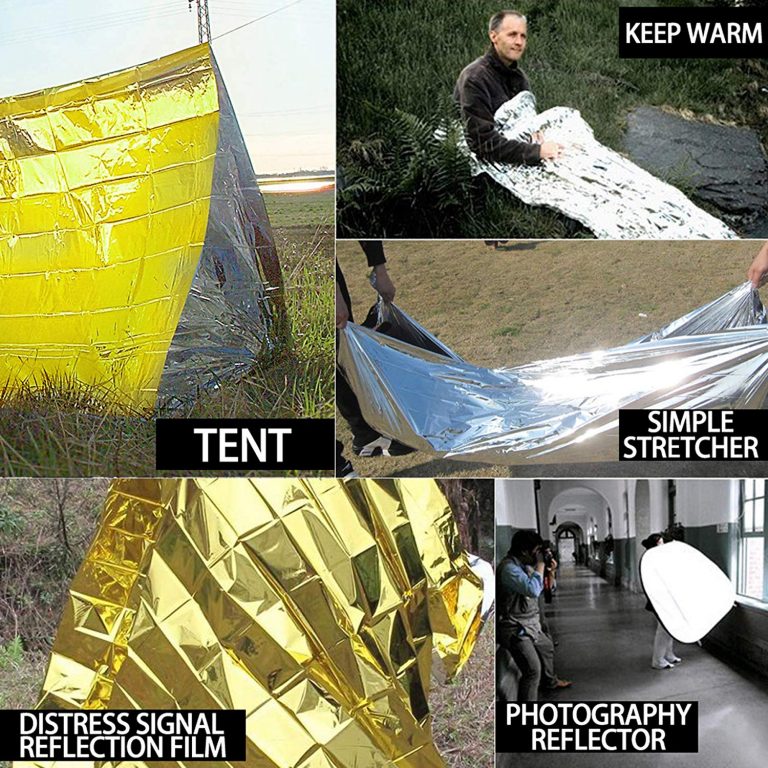 Rettungsdecke kaufen Übersicht, Info und Anwendung der Rettungsfolie